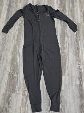 Dark Grey Onesie Pajama